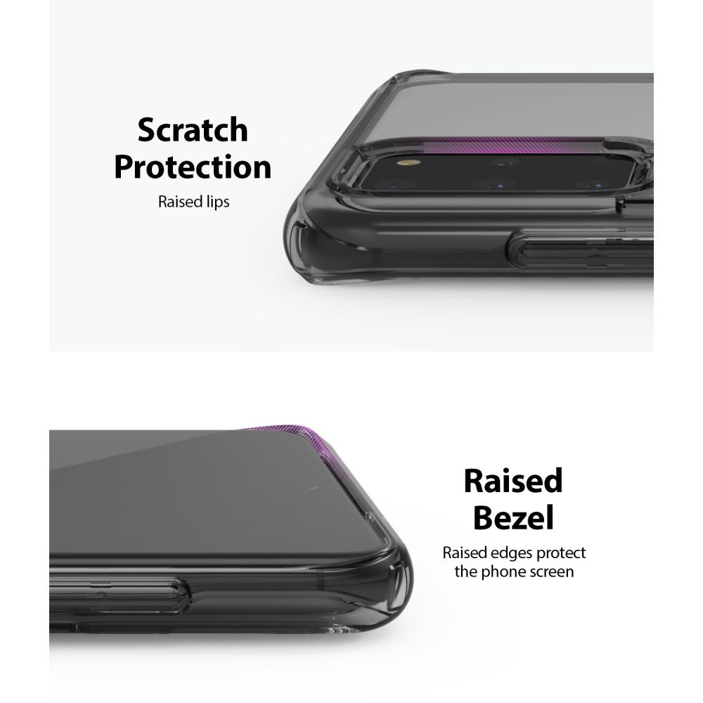 etui Ringke Fusion Czarne Samsung Galaxy S20 Plus / 7 etui Ringke Fusion Czarne Samsung Galaxy S20 Plus / 7