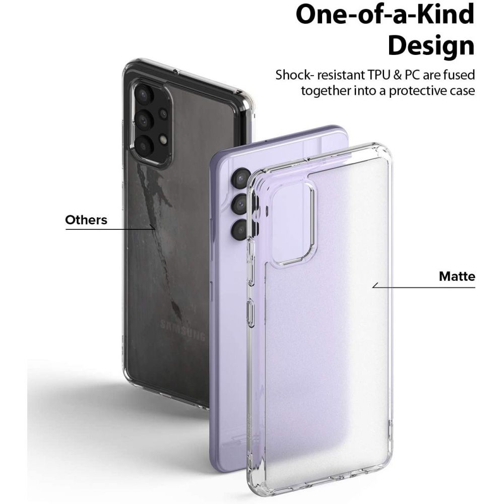 etui Ringke Fusion Matte prze�roczyste Samsung A32 4G / 2