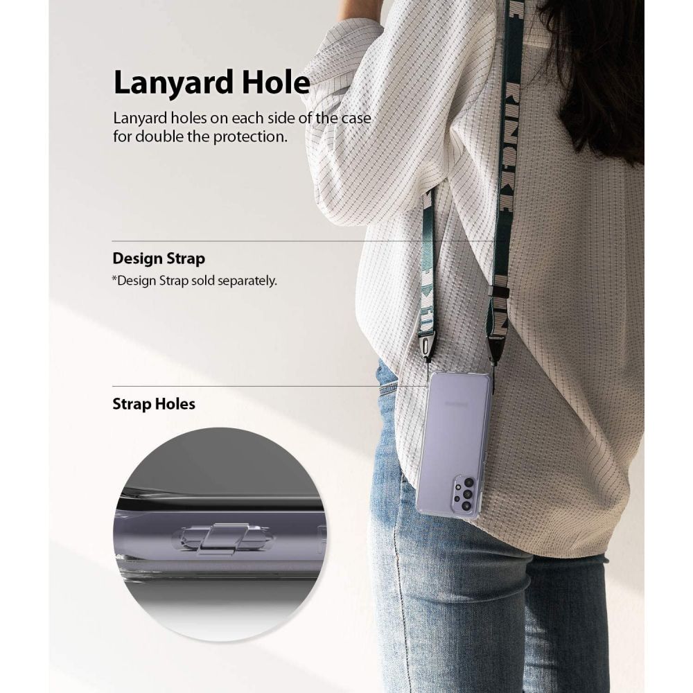 etui Ringke Fusion Matte prze�roczyste Samsung A32 4G / 7