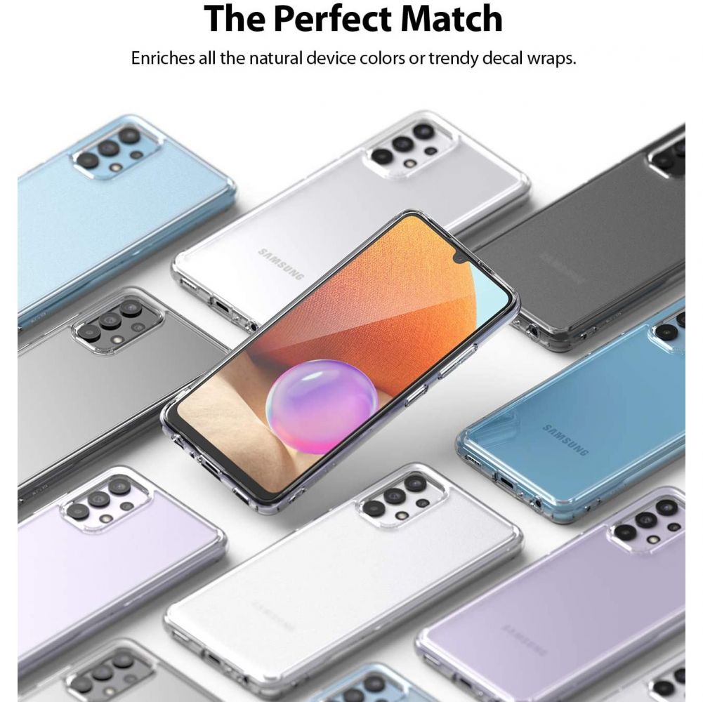 etui Ringke Fusion Matte prze�roczyste Samsung A32 4G / 8