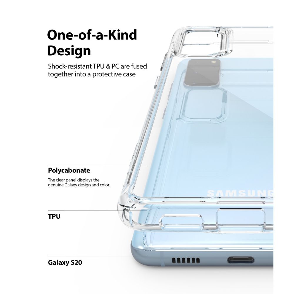etui Ringke Fusion Prze�roczyste Samsung Galaxy S20 / 4