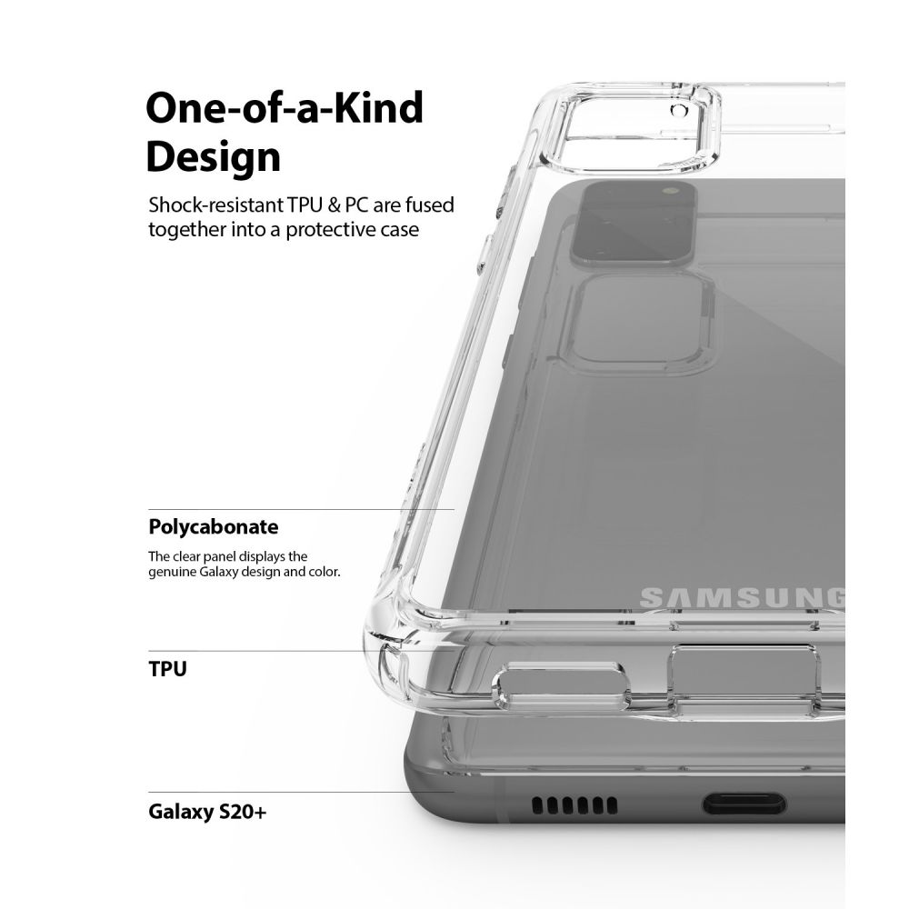 etui Ringke Fusion Przeroczyste Samsung Galaxy S20 Plus / 5