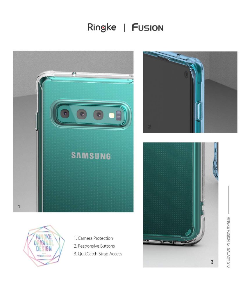 etui Ringke Fusion Przeroczyste Samsung Galaxy S10 / 6