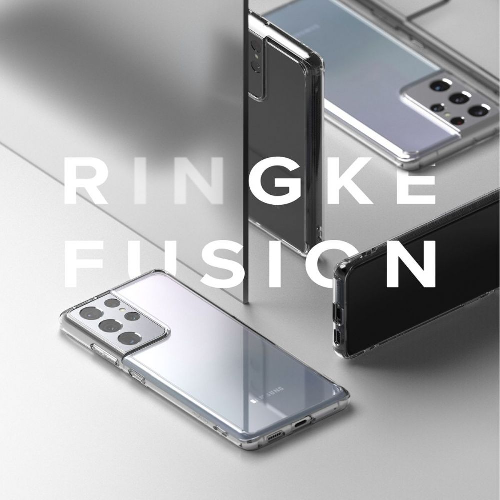 etui Ringke Fusion prze�roczyste Samsung s21 Ultra / 2
