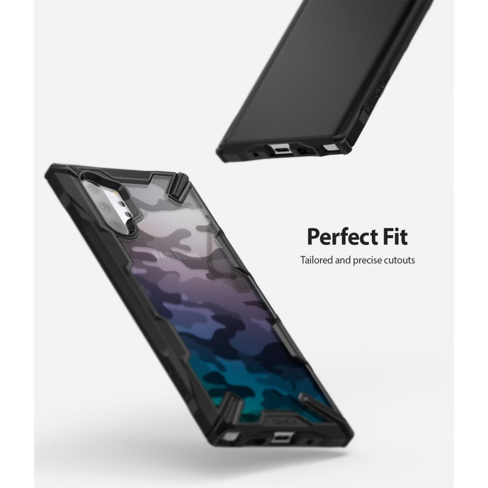 etui Ringke Fusion X Camo Czarne Samsung Galaxy Note 10 Plus / 8