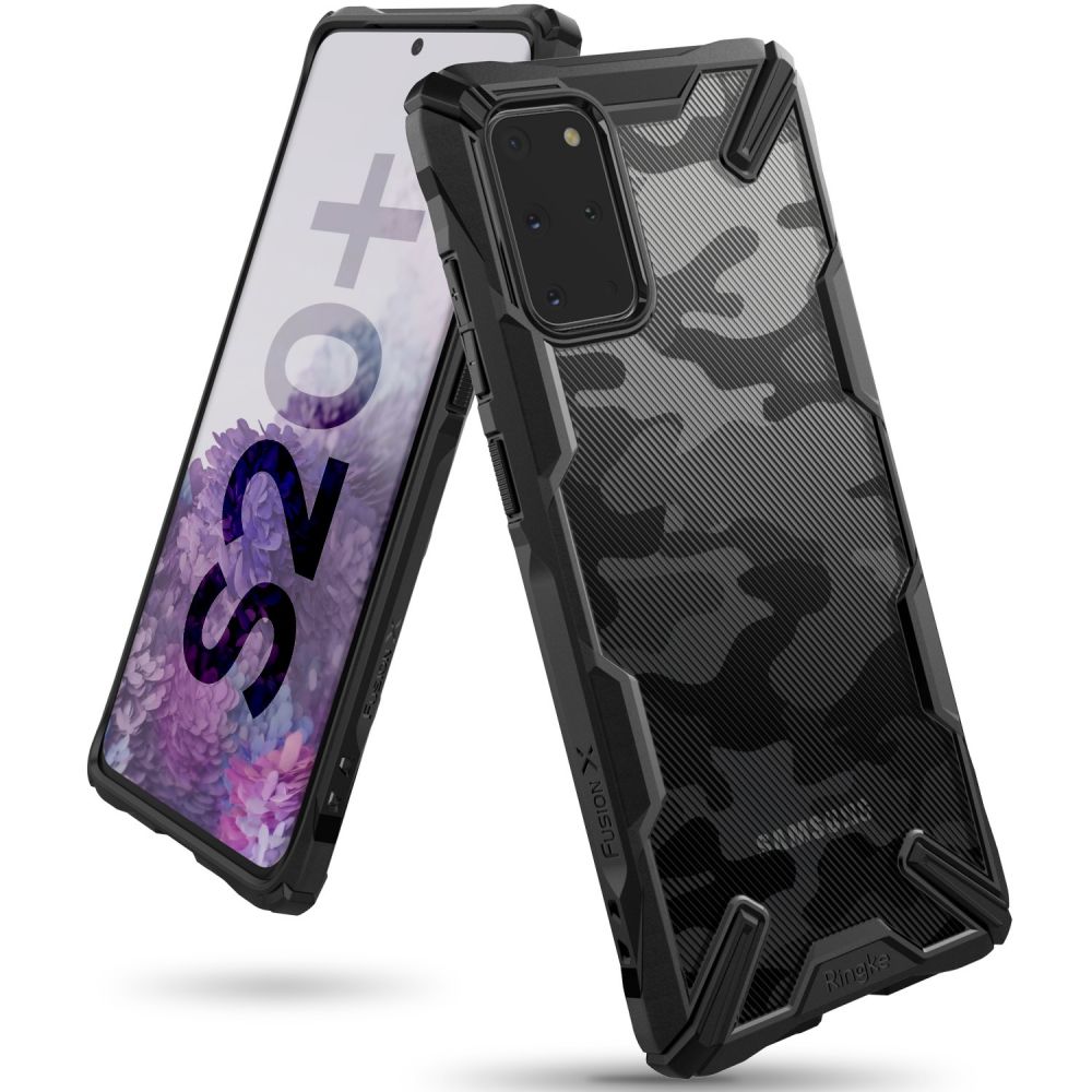 etui Ringke Fusion X Camo Czarne Samsung Galaxy S20 Plus