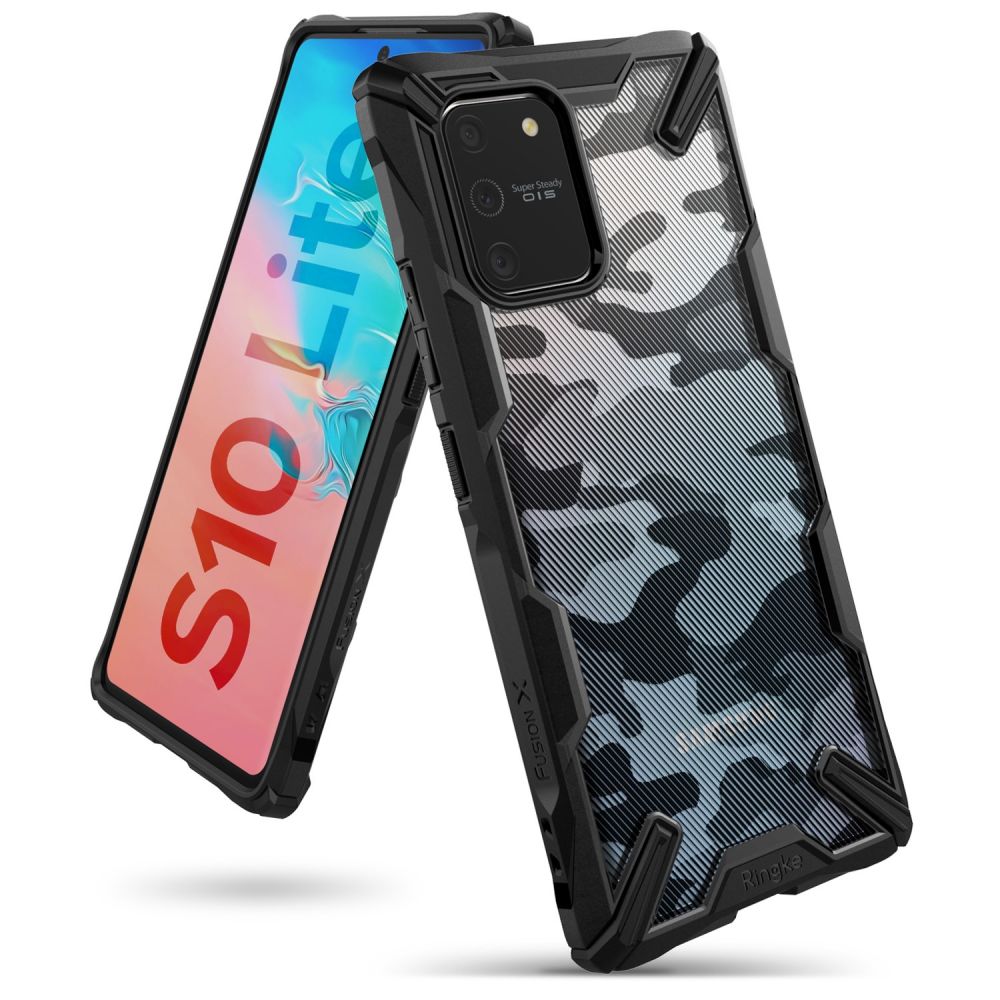 etui Ringke Fusion X Camo Czarne Samsung Galaxy S10 Lite