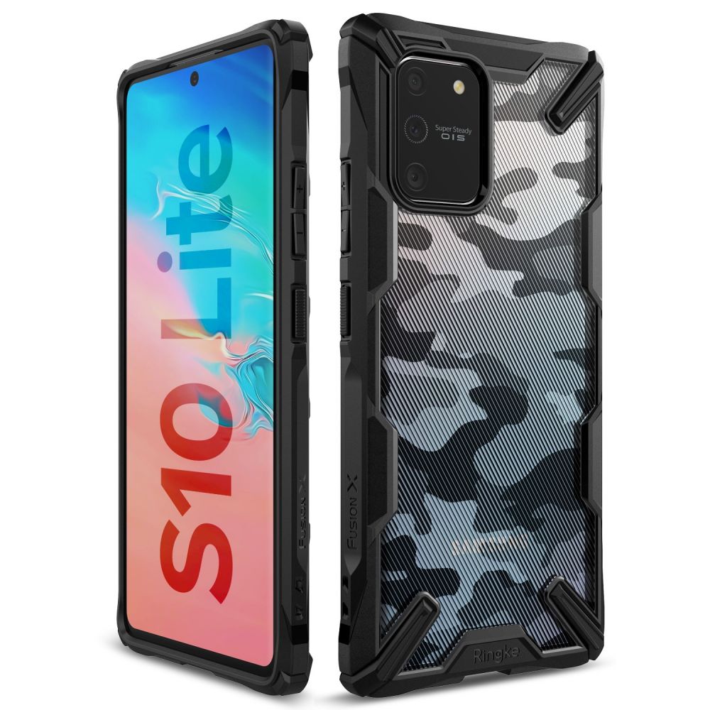 etui Ringke Fusion X Camo Czarne Samsung Galaxy S10 Lite / 2