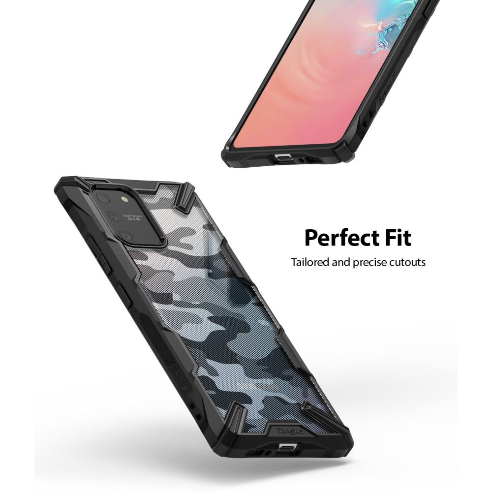 etui Ringke Fusion X Camo Czarne Samsung Galaxy S10 Lite / 4