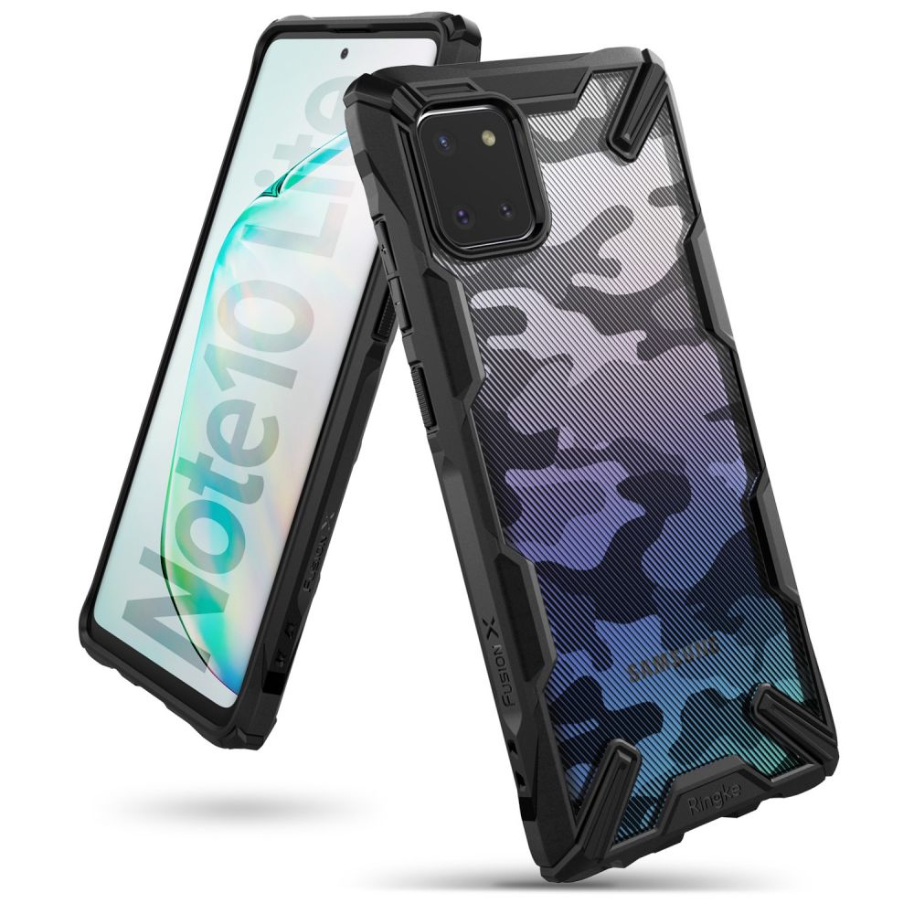 etui Ringke Fusion X Camo Czarne Samsung Galaxy Note 10 Plus
