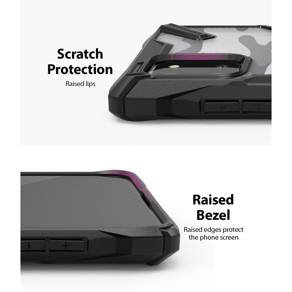 etui Ringke Fusion X Camo Czarne Samsung Galaxy Note 10 Plus / 7