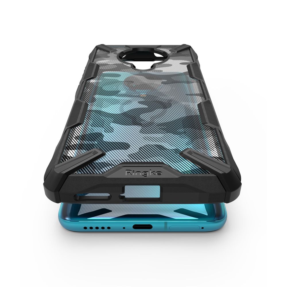 etui Ringke Fusion X Camo Czarne Xiaomi POCO F2 Pro / 5