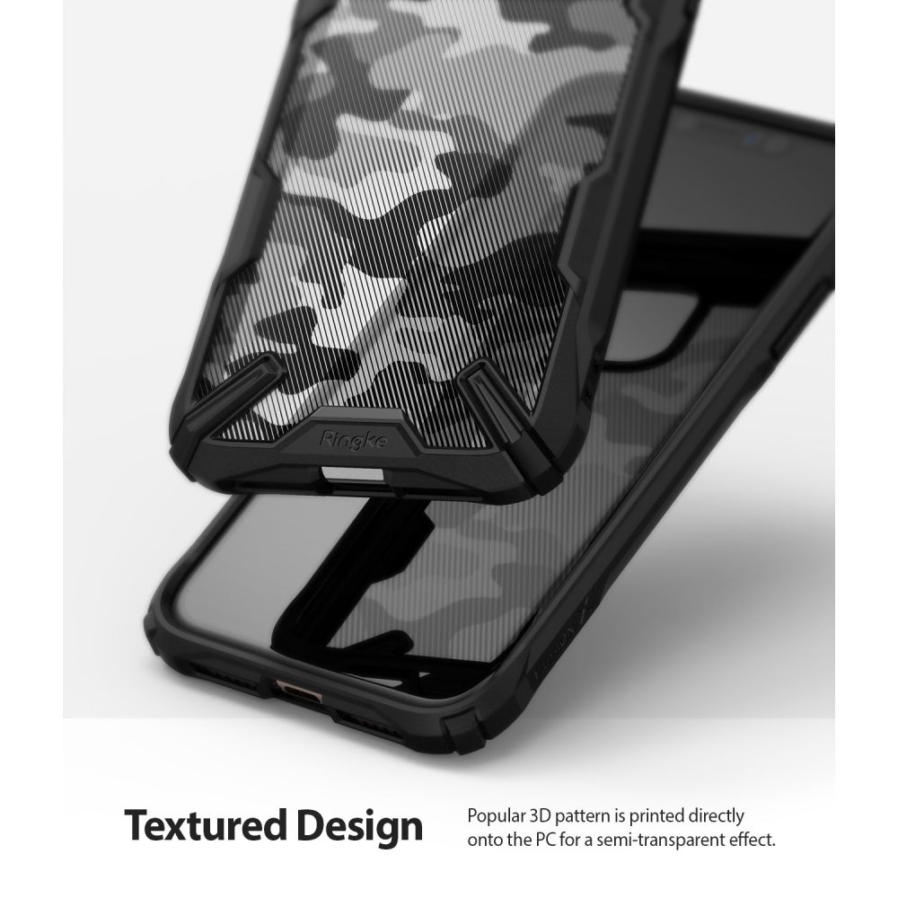 etui Ringke Fusion X Camo czarne Apple iPhone 11 / 2