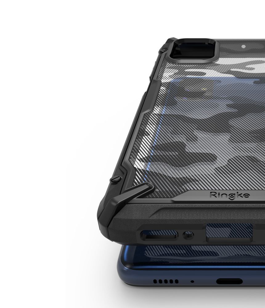 etui Ringke Fusion X Camo Czarne Samsung Galaxy M51 / 4