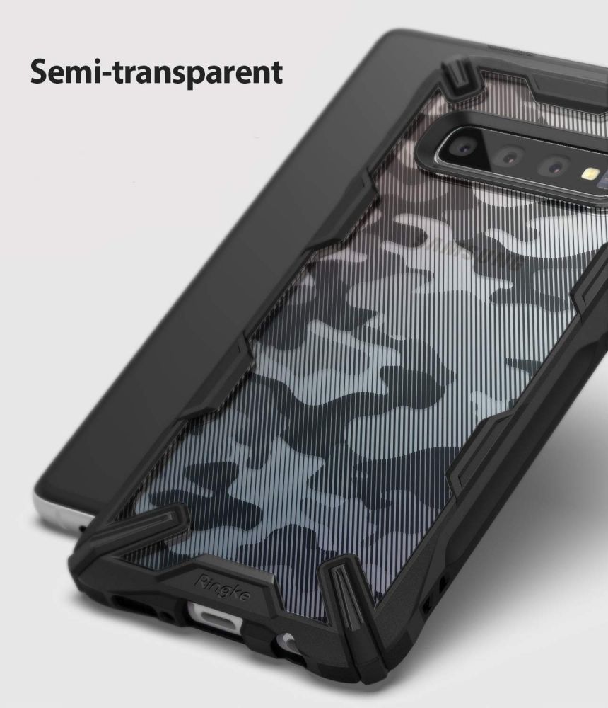 etui Ringke Fusion X Camo Czarne Samsung Galaxy S10 / 3 etui Ringke Fusion X Camo Czarne Samsung Galaxy S10 / 3