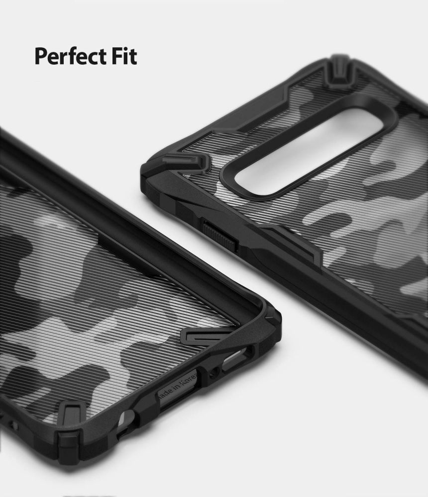 etui Ringke Fusion X Camo Czarne Samsung Galaxy S10 / 7 etui Ringke Fusion X Camo Czarne Samsung Galaxy S10 / 7