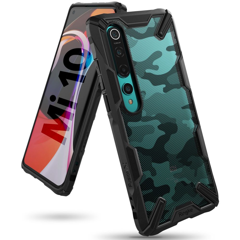 etui Ringke Fusion X Camo Czarne Xiaomi Mi 10