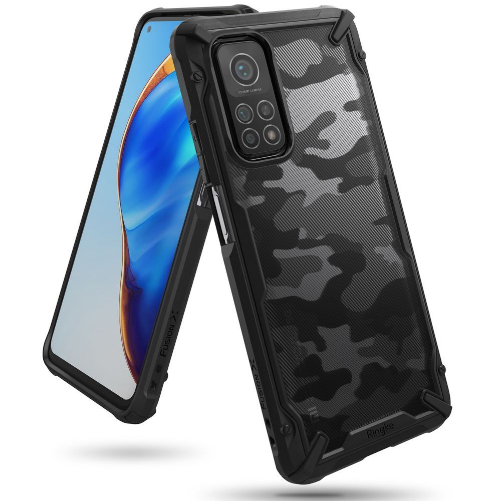 etui Ringke Fusion X Camo czarne Xiaomi Mi 10T Pro