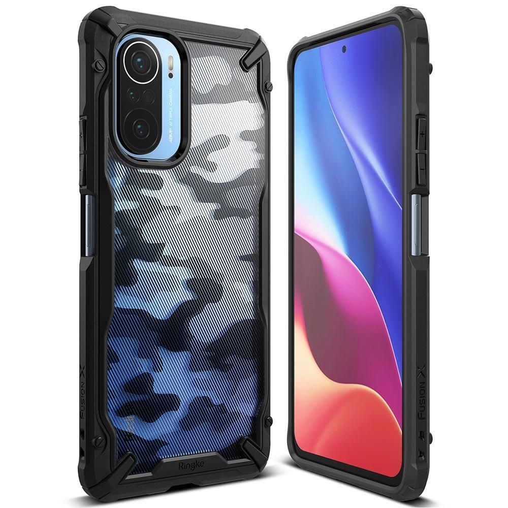 etui Ringke Fusion X Camo czarne Xiaomi POCO F3 etui Ringke Fusion X Camo czarne Xiaomi POCO F3
