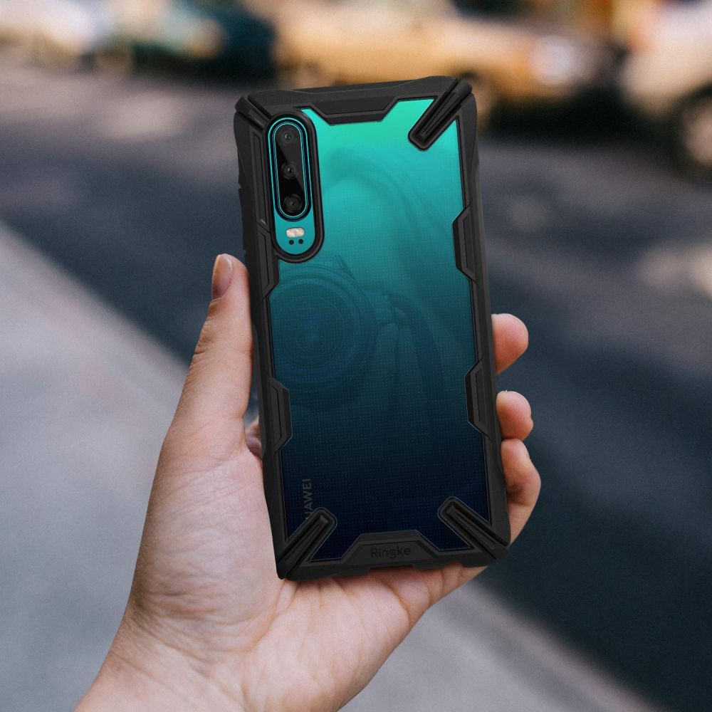 etui Ringke Fusion X Czarne Huawei P30 / 8 etui Ringke Fusion X Czarne Huawei P30 / 8