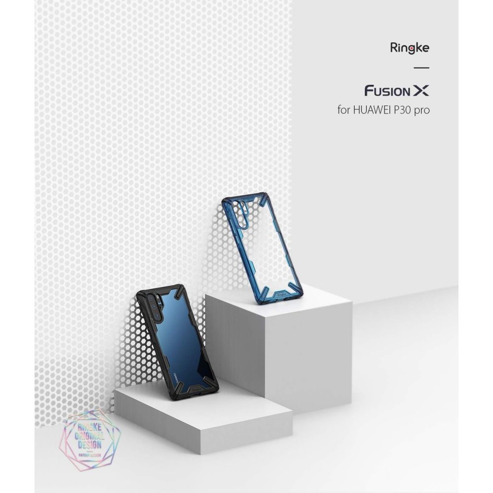 etui Ringke Fusion X Czarne Huawei P30 Pro / 9 etui Ringke Fusion X Czarne Huawei P30 Pro / 9