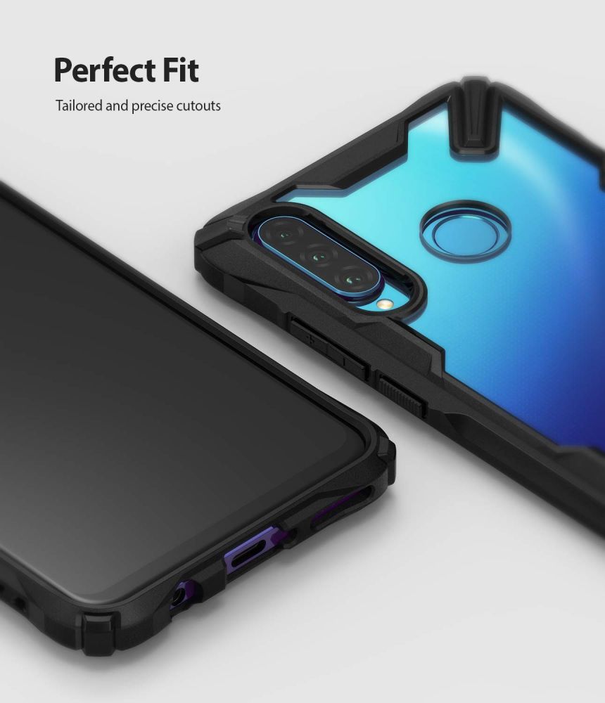 etui Ringke Fusion X Czarne Huawei P30 Lite / 3