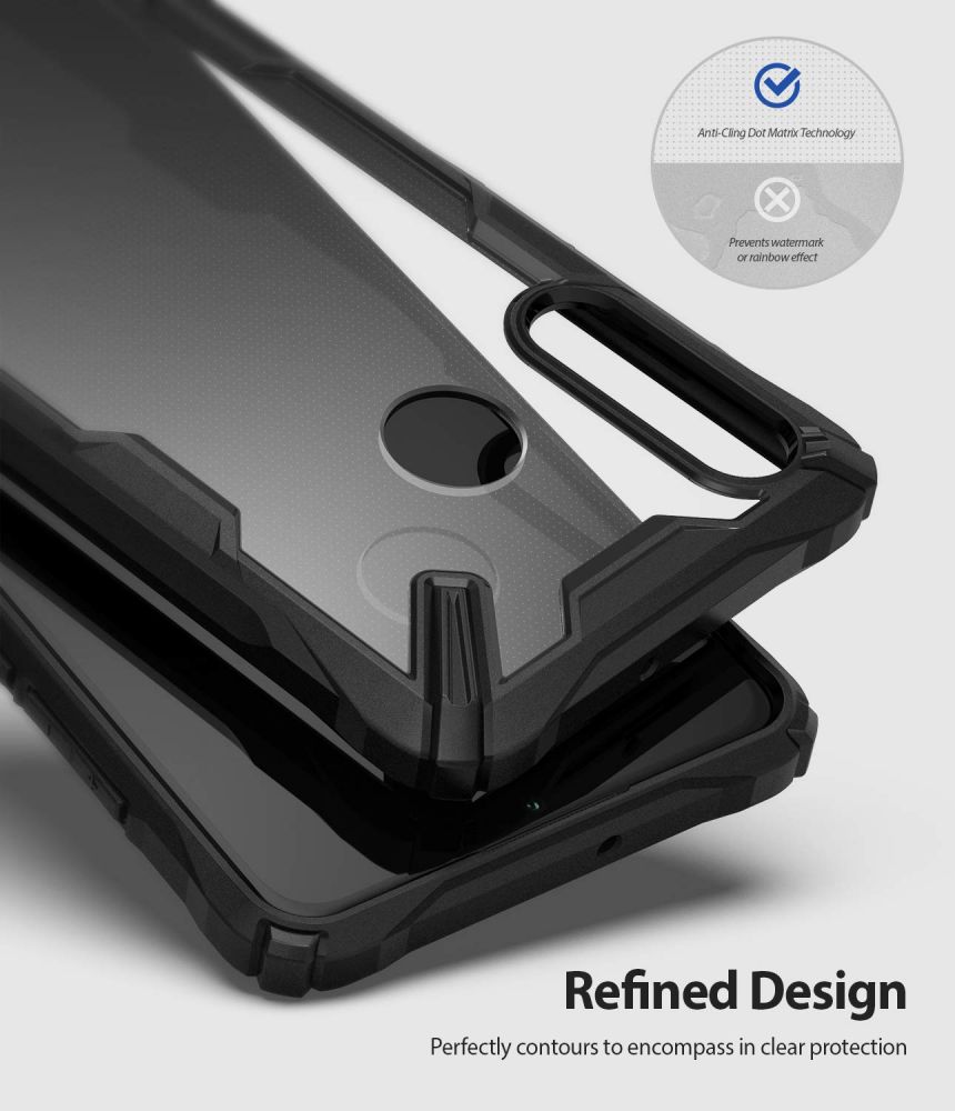 etui Ringke Fusion X Czarne Huawei P30 Lite / 7