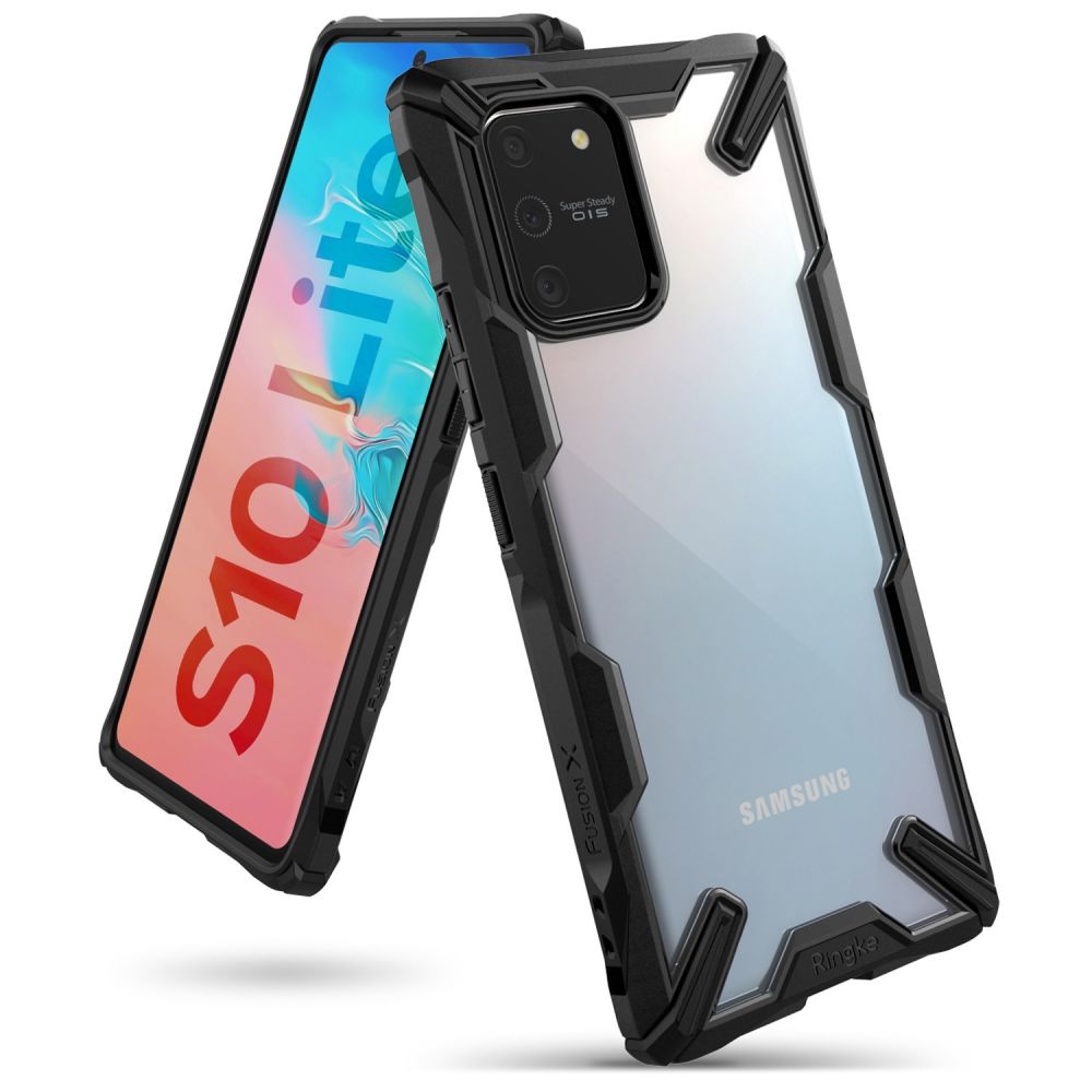 etui Ringke Fusion X Czarne Samsung Galaxy S10 Lite
