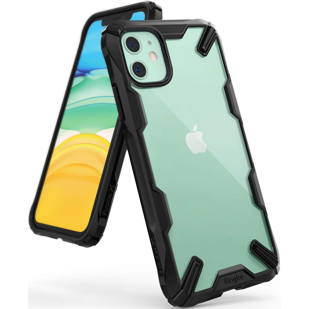 etui Ringke Fusion X Czarne Apple iPhone 12