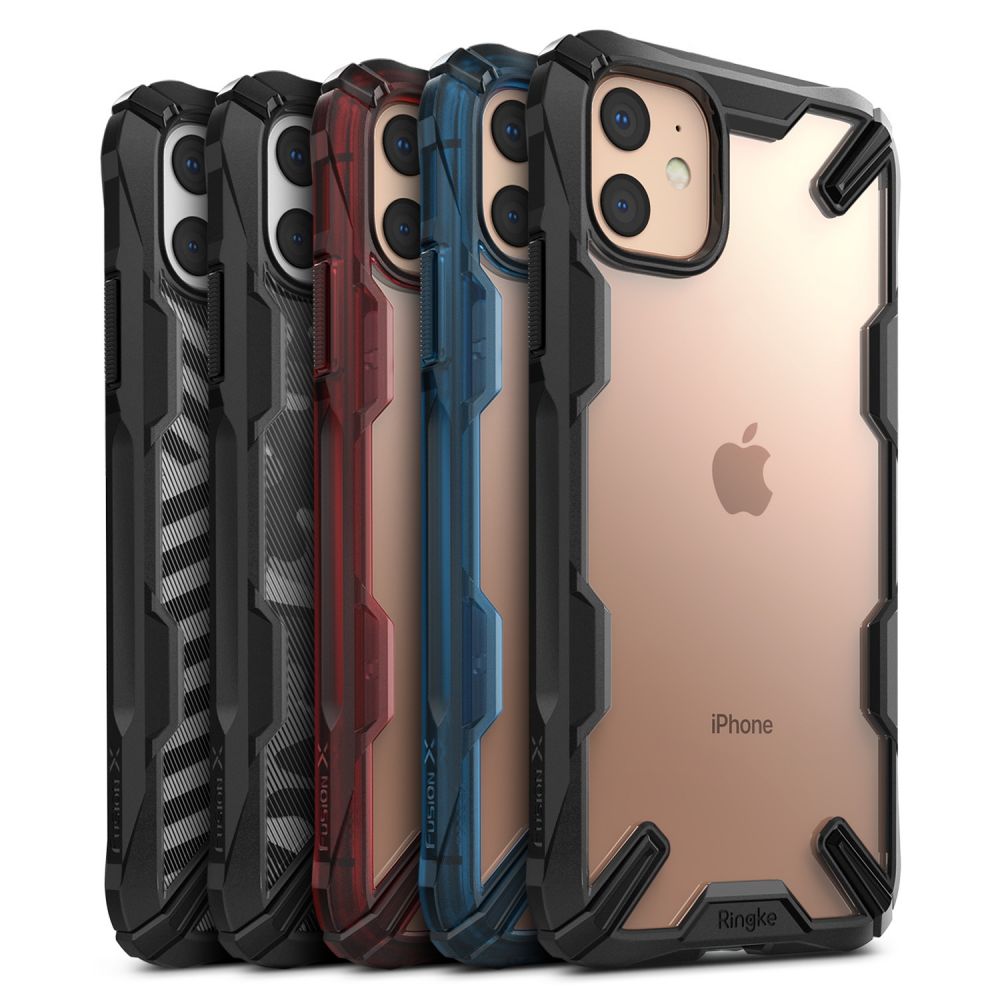 etui Ringke Fusion X Czarne Apple iPhone 12 / 2