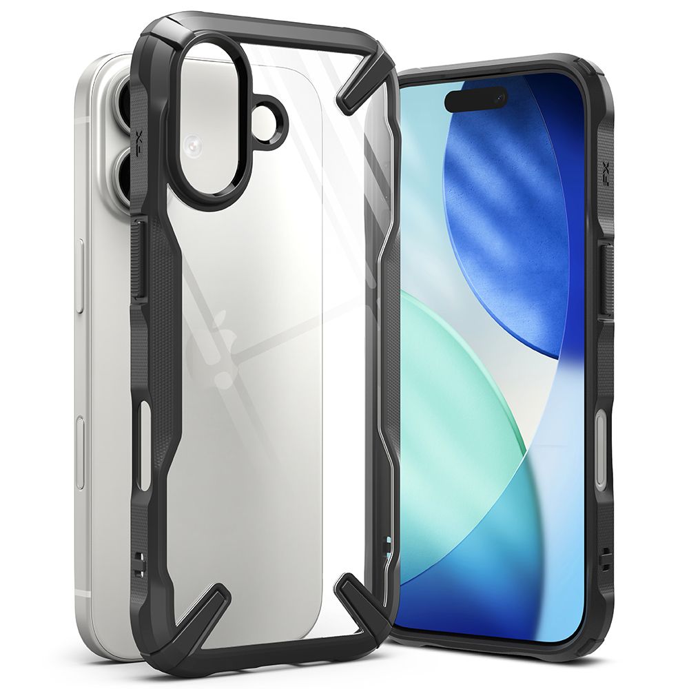 etui Ringke Fusion X czarne Apple iPhone 17