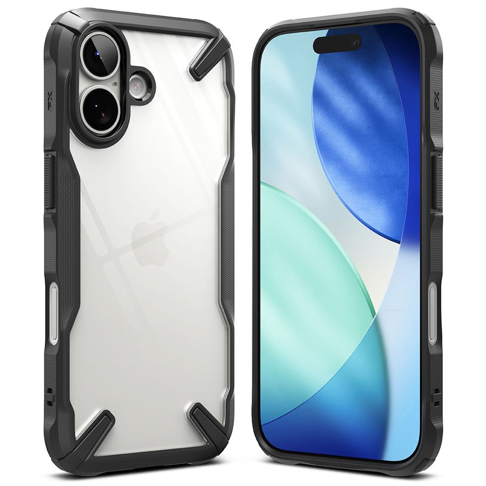 etui Ringke Fusion X czarne Apple iPhone 17 / 2