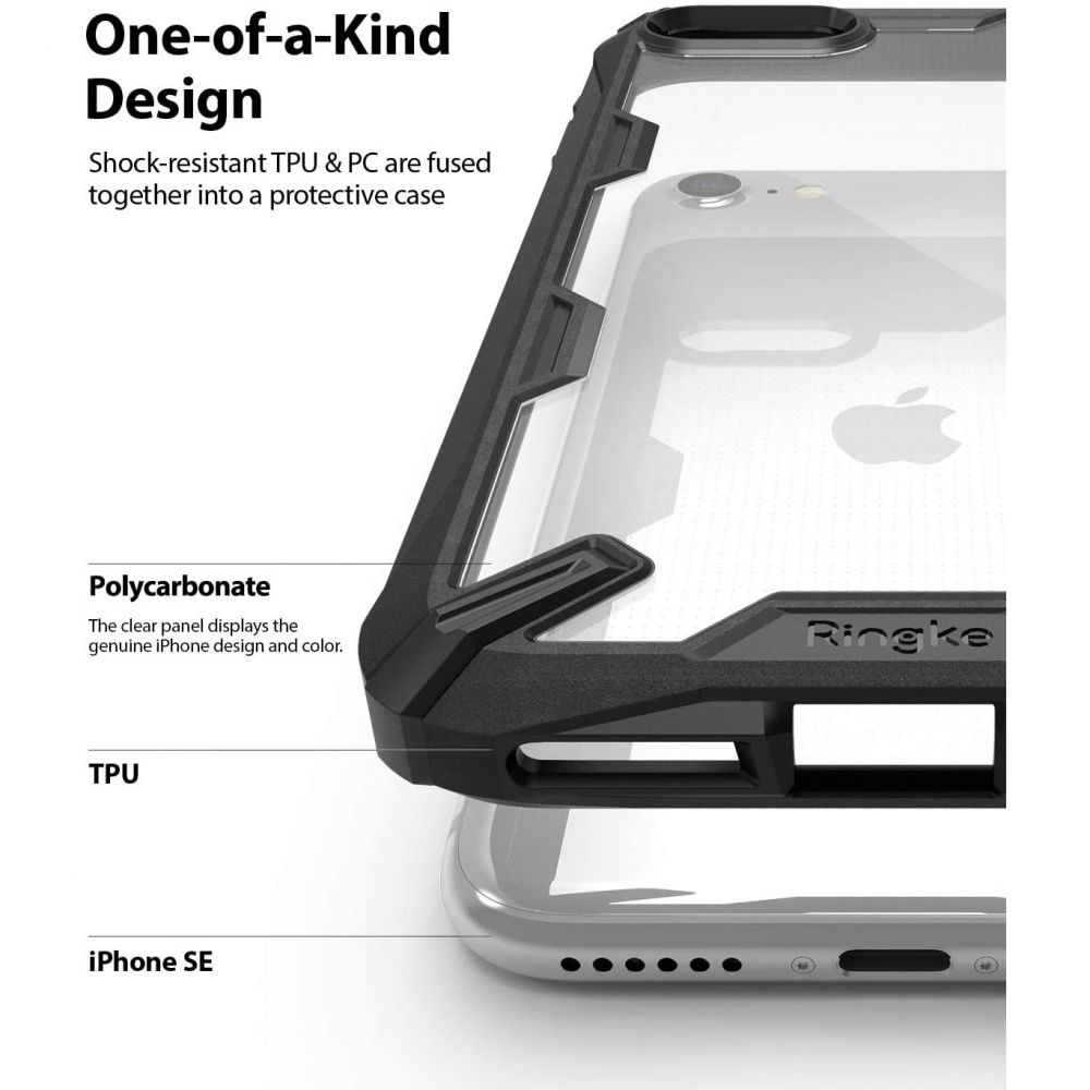 etui Ringke Fusion X czarne Apple iPhone 7 / 5 etui Ringke Fusion X czarne Apple iPhone 7 / 5