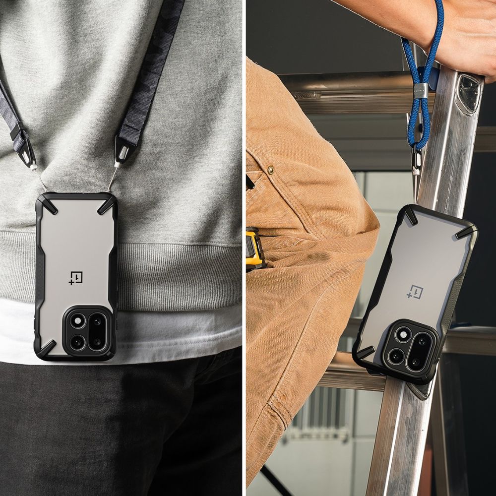 etui Ringke Fusion X czarne OnePlus 15 / 7