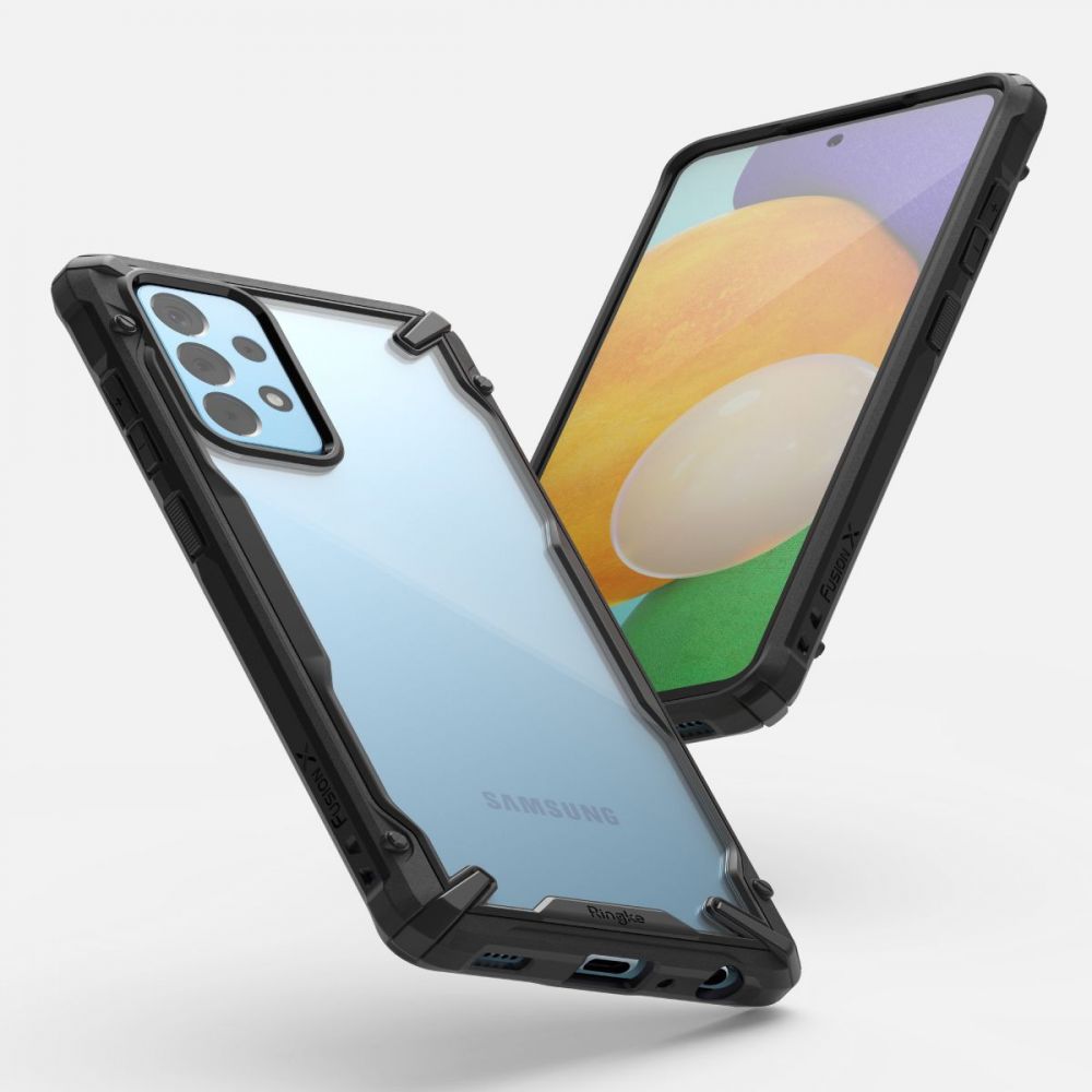 etui Ringke Fusion X czarne Samsung A52 4G / 4