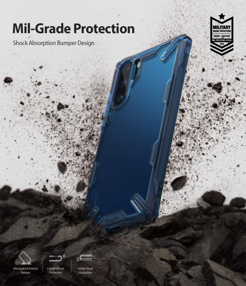 etui Ringke Fusion X Space Niebieskie Huawei P30 Pro / 8 etui Ringke Fusion X Space Niebieskie Huawei P30 Pro / 8