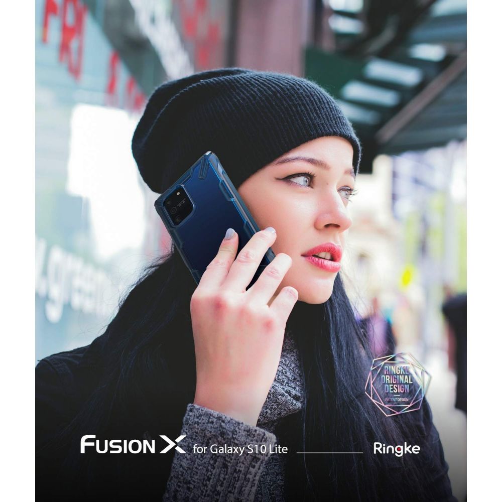 etui Ringke Fusion X Space Niebieskie Samsung Galaxy S10 Lite / 5