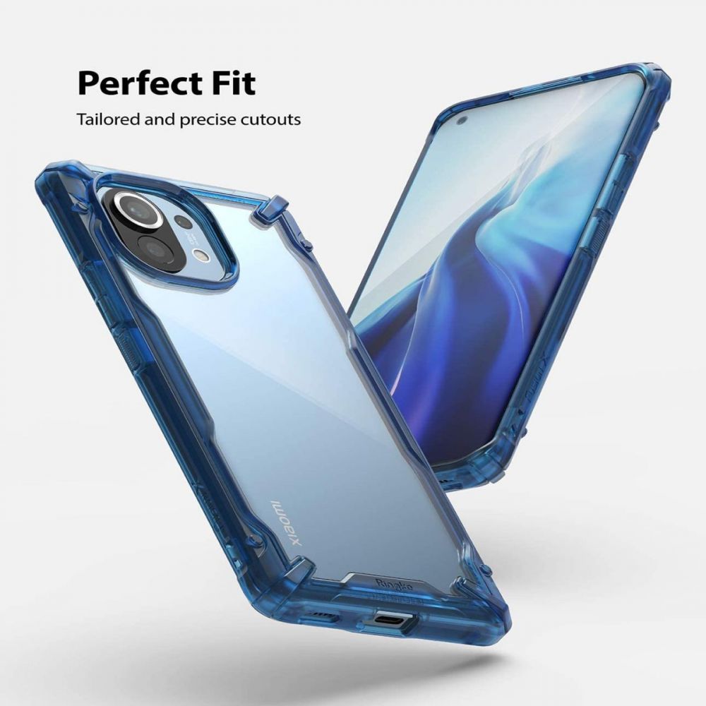 etui Ringke Fusion X Space niebieskie Xiaomi Mi 11 / 2