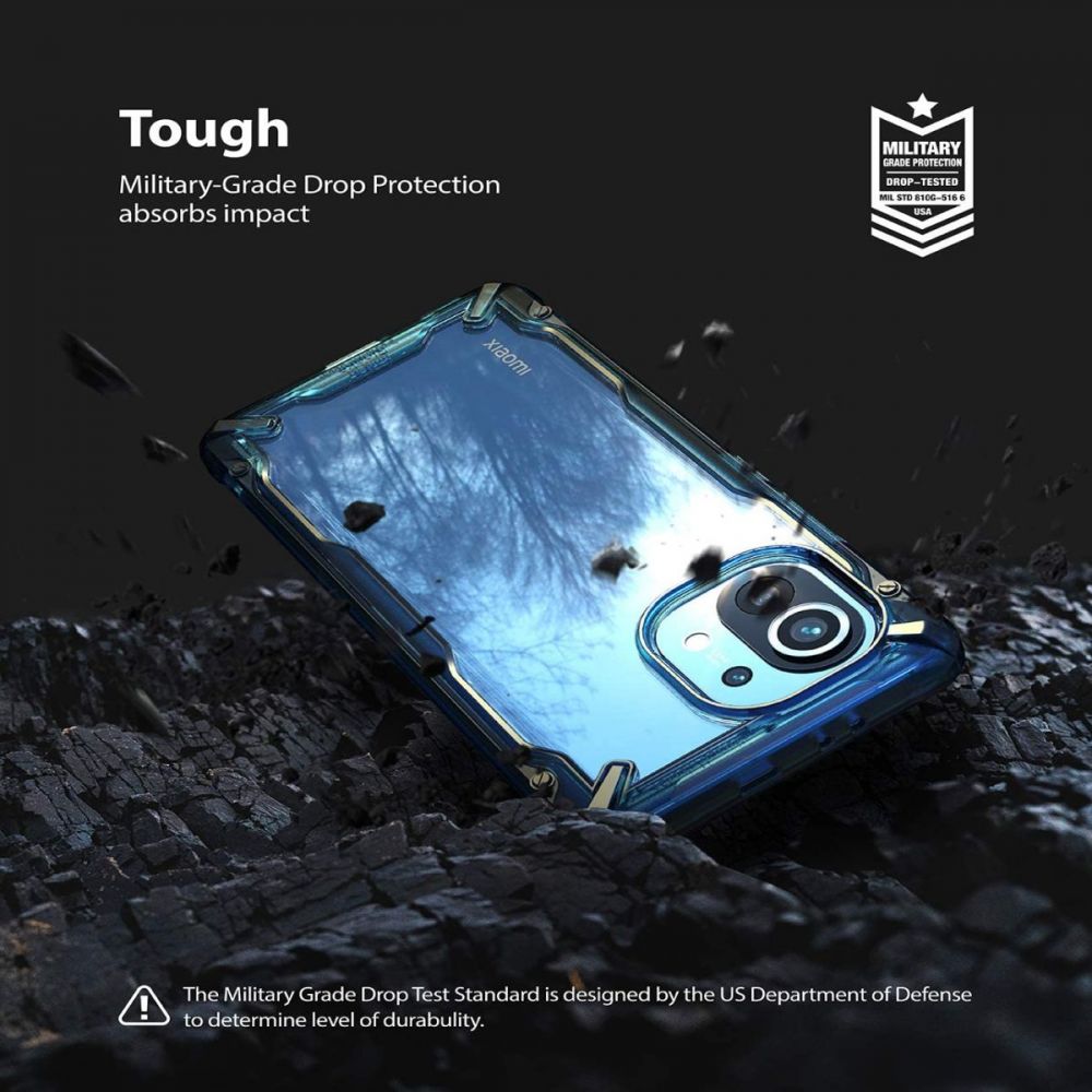 etui Ringke Fusion X Space niebieskie Xiaomi Mi 11 / 4