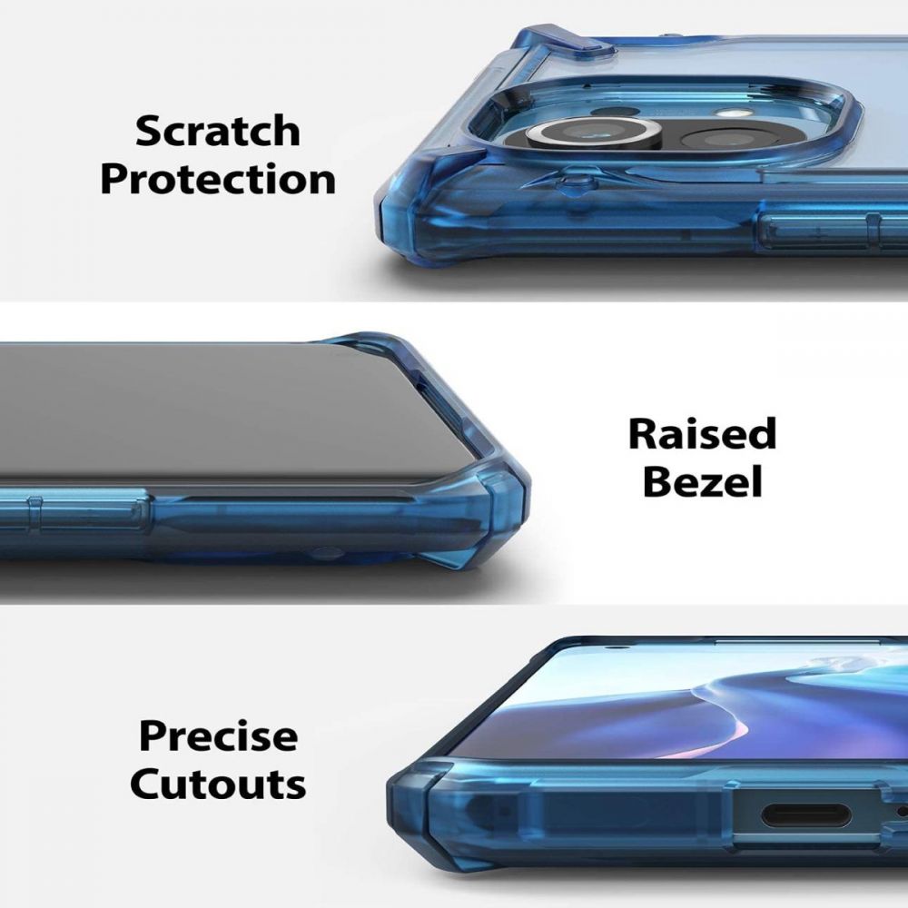 etui Ringke Fusion X Space niebieskie Xiaomi Mi 11 / 8