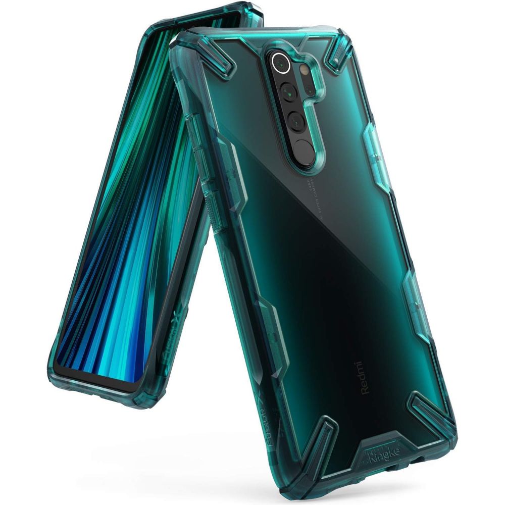 etui Ringke Fusion X Zielone Xiaomi Redmi Note 8 Pro