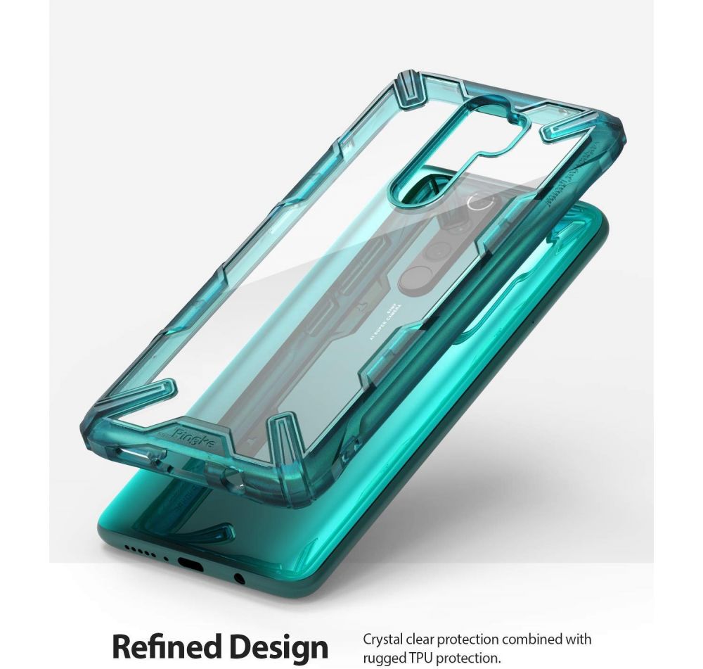 etui Ringke Fusion X Zielone Xiaomi Redmi Note 8 Pro / 5