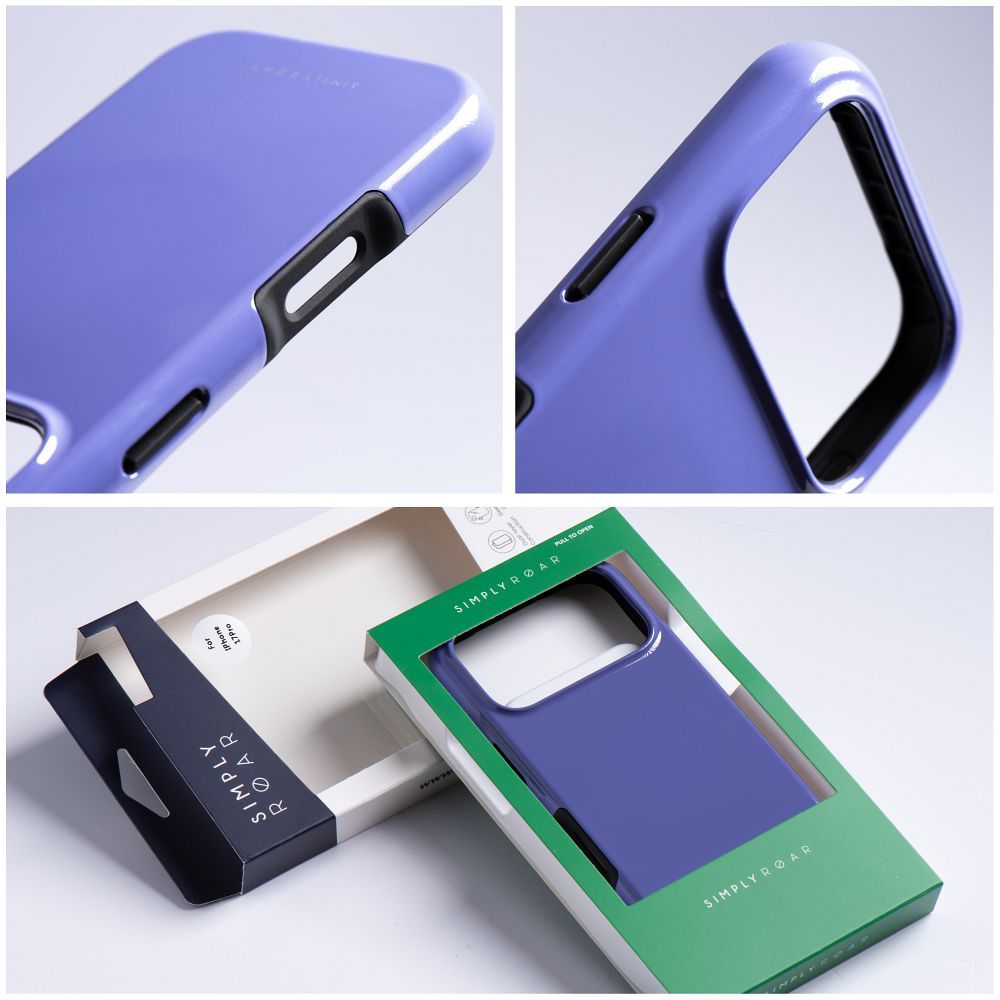 Etui ROAR RAINBOW BUMPER kompatybilny z MagSafe fioletowy Samsung Galaxy A27 5G / 3 Etui ROAR RAINBOW BUMPER kompatybilny z MagSafe fioletowy Samsung Galaxy A27 5G / 3