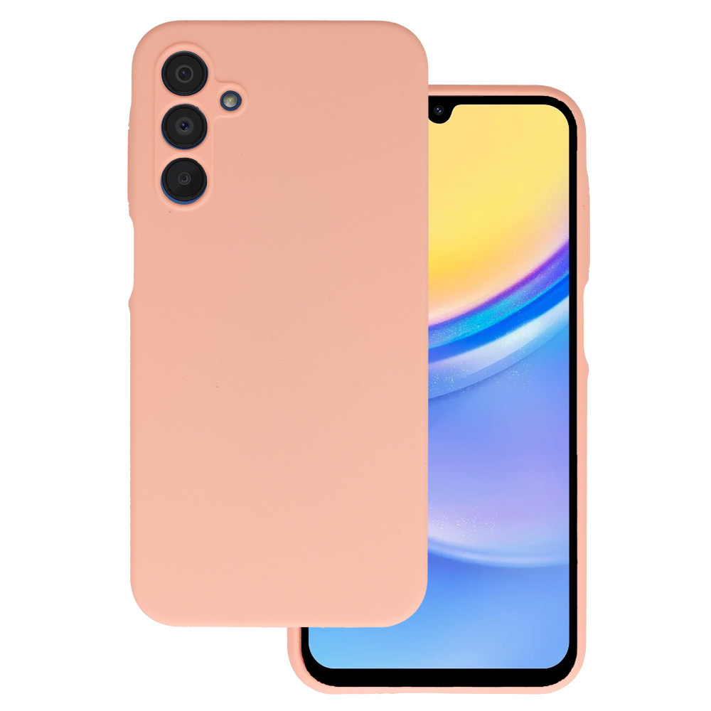 Etui Silicone Lite Case brzoskwiniowy Samsung Galaxy A15