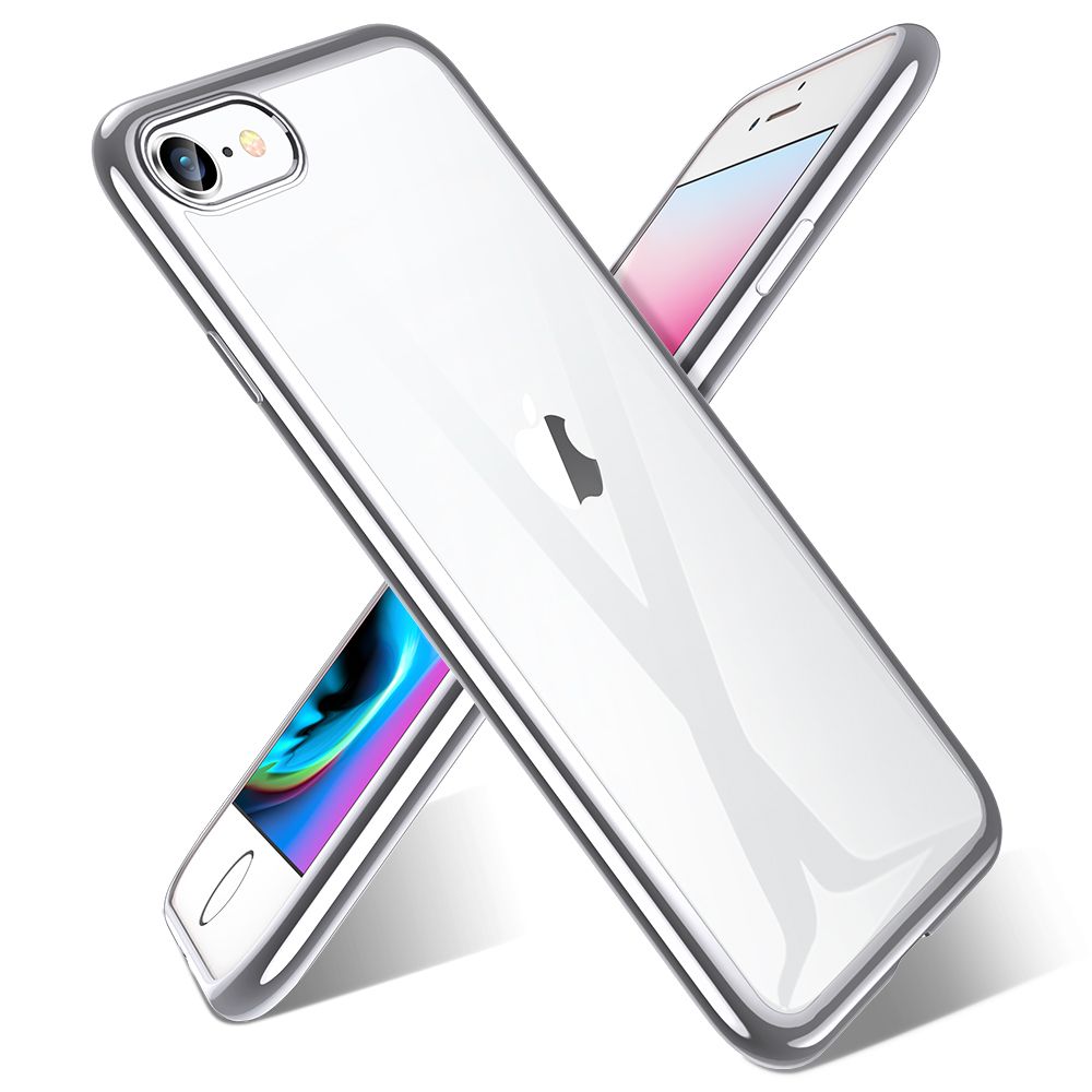 etui silikonowe Esr Essential Crown Srebrne Apple iPhone 7