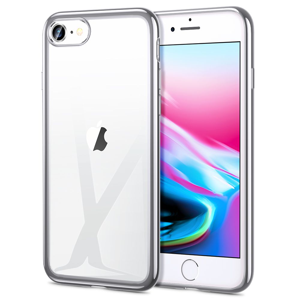 etui silikonowe Esr Essential Crown Srebrne Apple iPhone 7 / 9 etui silikonowe Esr Essential Crown Srebrne Apple iPhone 7 / 9