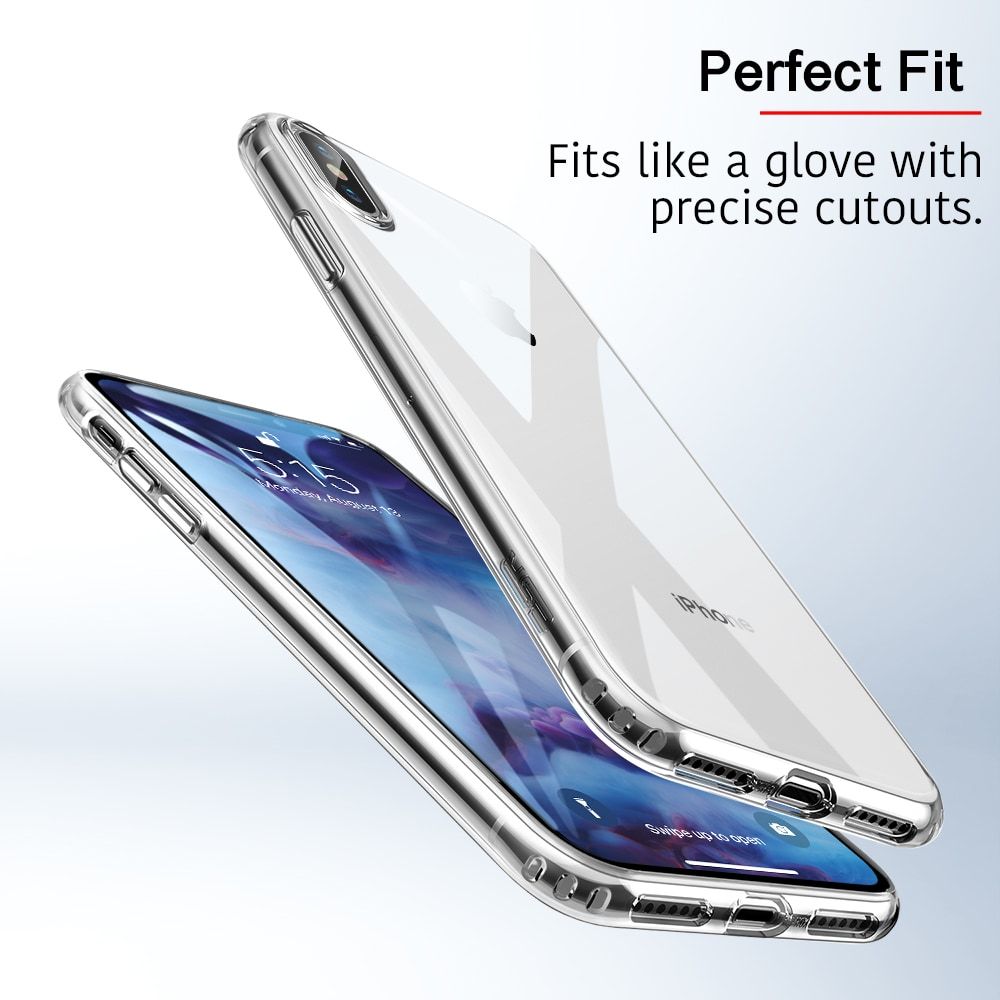 etui silikonowe Esr Essential Przeźroczyste Apple iPhone X / 4 etui silikonowe Esr Essential Przeźroczyste Apple iPhone X / 4