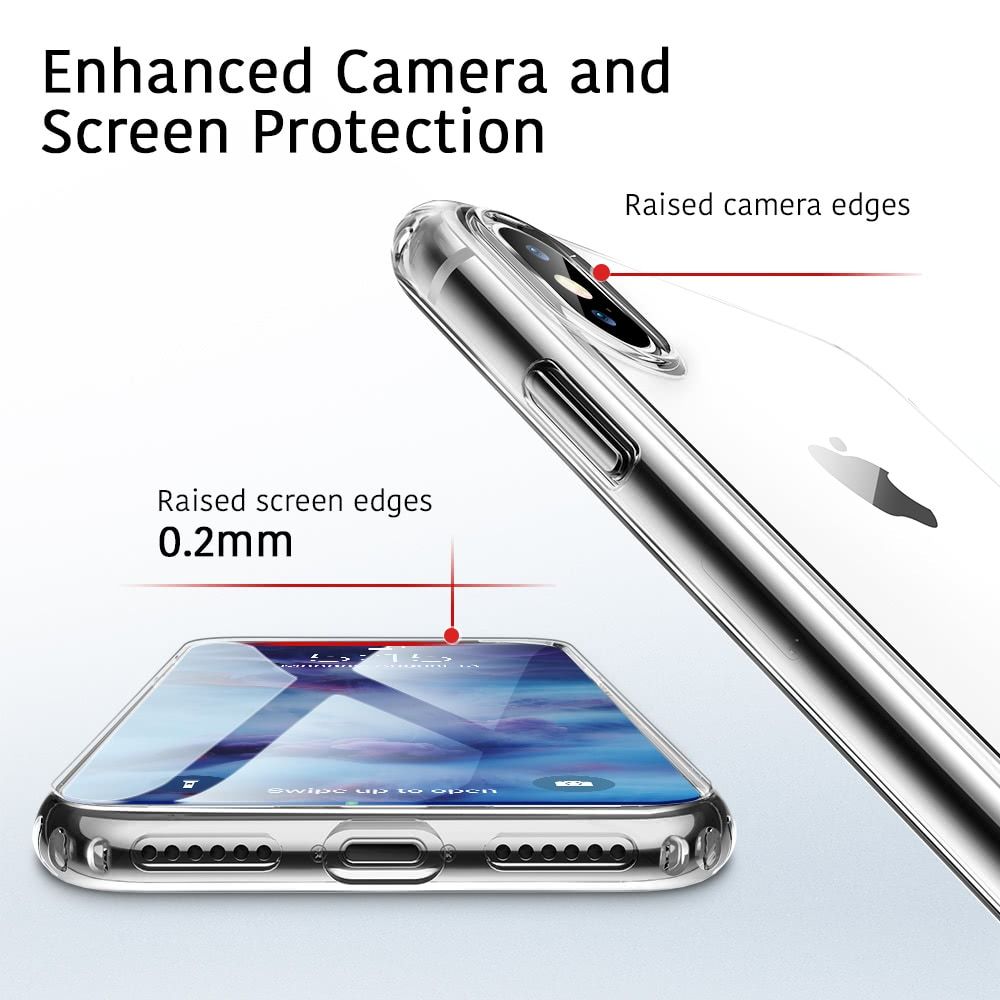 etui silikonowe Esr Essential Przeźroczyste Apple iPhone X / 6 etui silikonowe Esr Essential Przeźroczyste Apple iPhone X / 6