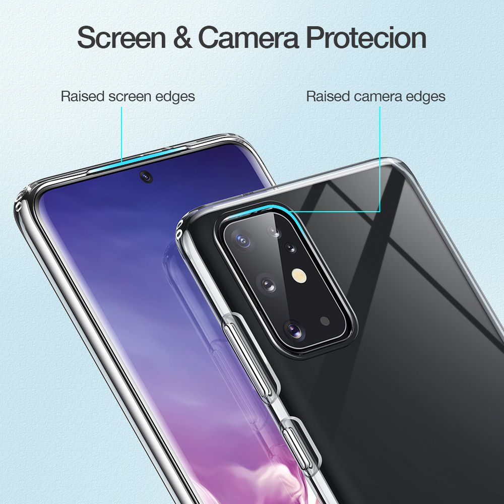 etui silikonowe Esr Essential Przeźroczyste Samsung Galaxy S20 Plus / 9 etui silikonowe Esr Essential Przeźroczyste Samsung Galaxy S20 Plus / 9