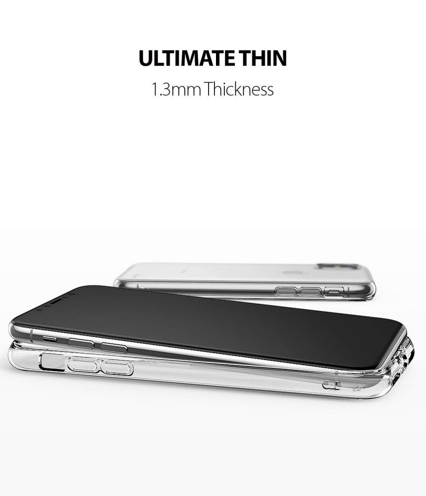 etui silikonowe Ringke Air Przeźroczyste Apple iPhone X / 3 etui silikonowe Ringke Air Przeźroczyste Apple iPhone X / 3